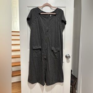 Kindred Bravely Dark Gray Nursing Jumpsuit